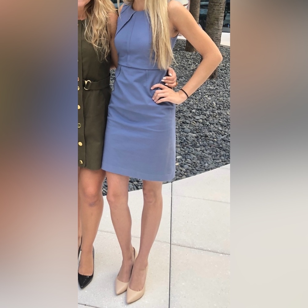 Banana Republic Business Dress in Blue